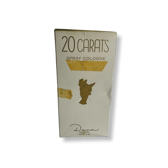 Vintage 1953 20 Carats Spray Cologne Dana New York 3oz. With Original Box - Picture 4 of 5